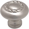 image:imageCosmas 4113SN Satin Nickel RopeScroll Cabinet Hardware Knob  1316 Inch Diameter