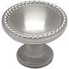 image:imageCosmas 4115SN Satin Nickel RopeScroll Cabinet Hardware Knob  114 Inch Diameter