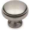 image:imageCosmas 5 Pack 1438SN Satin Nickel Cabinet Hardware Round Knob  1316 Diameter