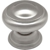 image:imageCosmas 5 Pack 3317SN Satin Nickel Cabinet Hardware Round Knob  1316 Diameter