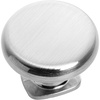 image:imageCosmas 5 Pack 4395SN Satin Nickel Round Solid Cabinet Hardware Knob  114 Diameter