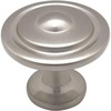 image:imageCosmas 5 Pack 4911SN Satin Nickel Cabinet Hardware Round Knob  114 Diameter