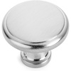 image:imageCosmas 50 Pack 9985SN Satin Nickel Round Cabinet Hardware Knob  118 Diameter