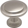 image:imageCosmas 5560SN Satin Nickel Cabinet Hardware Round Knob  114 Diameter