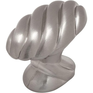 image:imageCosmas 10 Pack 1471SN Satin Nickel Cabinet Hardware Twist Knob 178 x 78