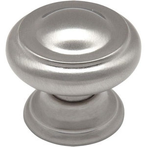 image:imageCosmas 10 Pack 3317SN Satin Nickel Cabinet Hardware Round Knob  1316 Diameter