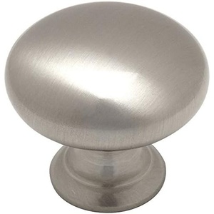 image:imageCosmas 10 Pack 4950SN Satin Nickel Cabinet Hardware Round Mushroom Knob  114 Diameter