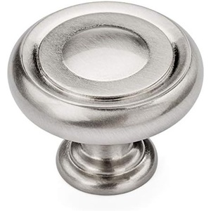 image:imageCosmas 25 Pack 7708SN Satin Nickel Cabinet Hardware Round Knob  114 Diameter