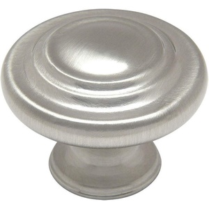 image:imageCosmas 25 Pack 9971SN Satin Nickel Cabinet Hardware 3Ring Round Knob  114 Inch Diameter