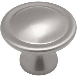 image:imageCosmas 4539SN Satin Nickel Cabinet Hardware Round Knob  118 Diameter