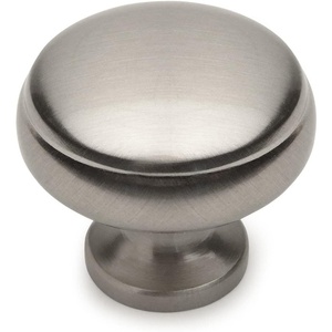 image:imageCosmas 5 Pack 1438SN Satin Nickel Cabinet Hardware Round Knob  1316 Diameter