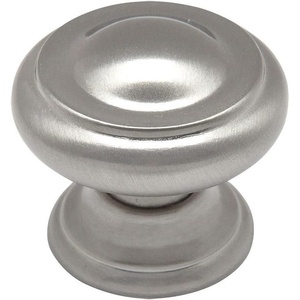 image:imageCosmas 5 Pack 3317SN Satin Nickel Cabinet Hardware Round Knob  1316 Diameter