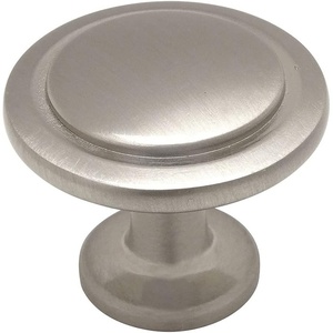 image:imageCosmas 5560SN Satin Nickel Cabinet Hardware Round Knob  114 Diameter