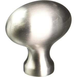 image:imageCosmas 6022SN Satin Nickel Oval Oblong Cabinet Knob