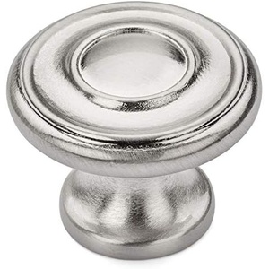 image:imageCosmas 6211SN Satin Nickel Round Cabinet Hardware Knob  1316 Diameter