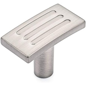 image:imageCosmas 9604SN Satin Nickel Modern Cabinet Hardware T Knob