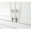 image:imageCosmas 10 Pack 23633SN Satin Nickel Subtle Arch Cabinet Hardware Handle Pull  3 Inch 76mm Hole Centers25 Pack