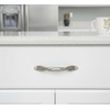 image:imageCosmas 9009SN Satin Nickel Twist Cabinet Hardware Handle Pull  3 Inch 76mm Hole Centers