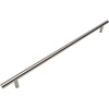 image:image10 Pack  Cosmas 404320SN Satin Nickel Solid Steel Construction 38 Inch Slim Line Euro Style Cabinet Hardware Bar Pull  1258 Inch 320mm Hole Centers