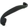 image:image25 Pack  Cosmas 776FB Flat Black Swirl Cabinet Hardware Handle Pull  334 96mm Hole Centers