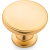 image:imageCosmas 5 Pack 13248BG Brushed Gold Oversized Round Cabinet Knob Diameter 134