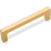 image:imageCosmas 5 Pack 1477789BG Brushed Gold Modern Cabinet Hardware Handle Pull  312 Inch 89mm Hole Centers