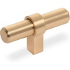image:imageCosmas 5 Pack 181BG Brushed Gold Cabinet Bar Handle Pull Knob  238 Long