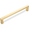 image:imageCosmas 5 Pack 1941128BG Brushed Gold Modern Cabinet Hardware Handle Pull  5 Inch 128mm Hole Centers