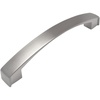 image:imageCosmas 616128SN Satin Nickel Modern Cabinet Hardware Arch Handle Pull  5 Inch 128mm Hole Centers