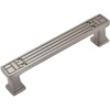 image:imageCosmas 715596SN Satin Nickel Cabinet Hardware Handle Pull  334 96mm Hole Centers