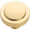 image:imageCosmas 8101BG Brushed Gold Cabinet Hardware Round Knob  1516 Diameter