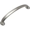 image:imageCosmas 827128SN Satin Nickel Cabinet Hardware Handle Pull  5 Inch 128mm Hole Centers