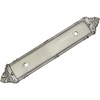 image:imageCosmas 9466SN Satin Nickel Cabinet Hardware Handle Pull BackplateBack Plate  3 Inch 76mm Hole Centers