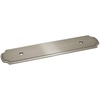 image:imageCosmas B11296SN Satin Nickel Cabinet Hardware Handle Pull BackplateBack Plate  334 Inch 96mm Hole Centers