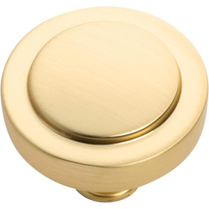 image:image10 Pack  Cosmas 8101BG Brushed Gold Cabinet Hardware Round Knob  1516 Diameter