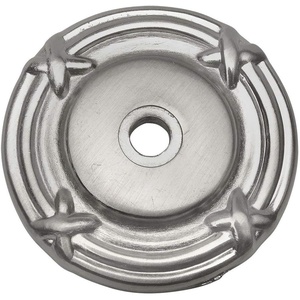 image:image10 Pack  Cosmas 9468SN Satin Nickel Cabinet Hardware Knob BackplateBack Plate10