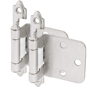 image:image10 Pair Pack  Cosmas 15539SN Satin Nickel Hinge Variable Overlay Pair 15539SN
