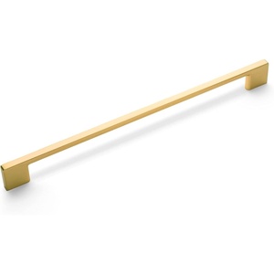 image:imageCosmas 10 Pack 11244224BG Brushed Gold Modern Cabinet Hardware Handle Pull  878 Inch 224mm Hole Centers