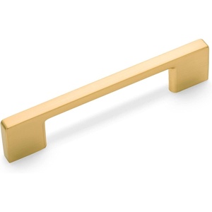 image:imageCosmas 10 Pack 1124496BG Brushed Gold Modern Cabinet Hardware Handle Pull  334 Inch 96mm Hole Centers