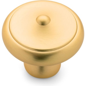 image:imageCosmas 10 Pack 13247BG Brushed Gold Oversized Round Cabinet Knob Diameter 1916
