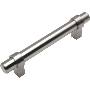 image:imageCosmas 10 Pack 16196SN Satin Nickel Contemporary Bar Cabinet Handle Pull  334 96mm Hole Centers