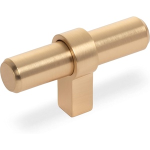 image:imageCosmas 10 Pack 181BG Brushed Gold Cabinet Bar Handle Pull Knob  238 Long
