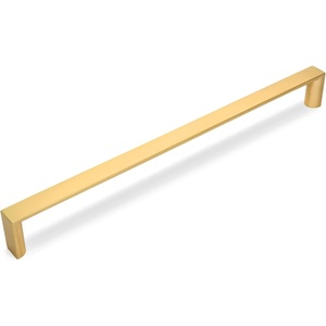 image:imageCosmas 10 Pack 3133224BG Brushed Gold Contemporary Cabinet Hardware Handle Pull  878 Inch 224mm Hole Centers
