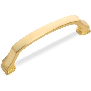 image:imageCosmas 148996BG Brushed Gold Modern Cabinet Hardware Handle Pull  334 Inch 96mm Hole Centers