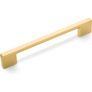 image:imageCosmas 25 Pack 11244128BG Brushed Gold Modern Cabinet Hardware Handle Pull  5 Inch 128mm Hole Centers