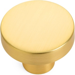 image:imageCosmas 25 Pack 5234BG Brushed Gold Contemporary Round Cabinet Knob Diameter 114