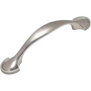 image:imageCosmas 25 Pack 6632SN Satin Nickel Cabinet Hardware Handle Pull  3 Inch 76mm Hole Centers