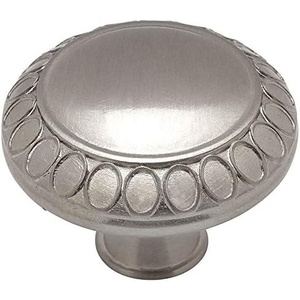 image:imageCosmas 25 Pack 7175SN Satin Nickel Cabinet Hardware Round Knob  1516 Inch Diameter
