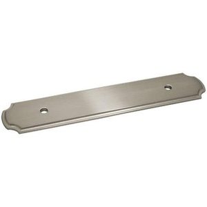 image:imageCosmas 25 Pack B11296SN Satin Nickel Cabinet Hardware Handle Pull BackplateBack Plate  334 Inch 96mm Hole Centers