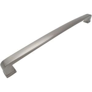 image:imageCosmas 439212SN Satin Nickel Modern Oversized Cabinet HardwareAppliance Handle Pull  12 Inch Hole Centers